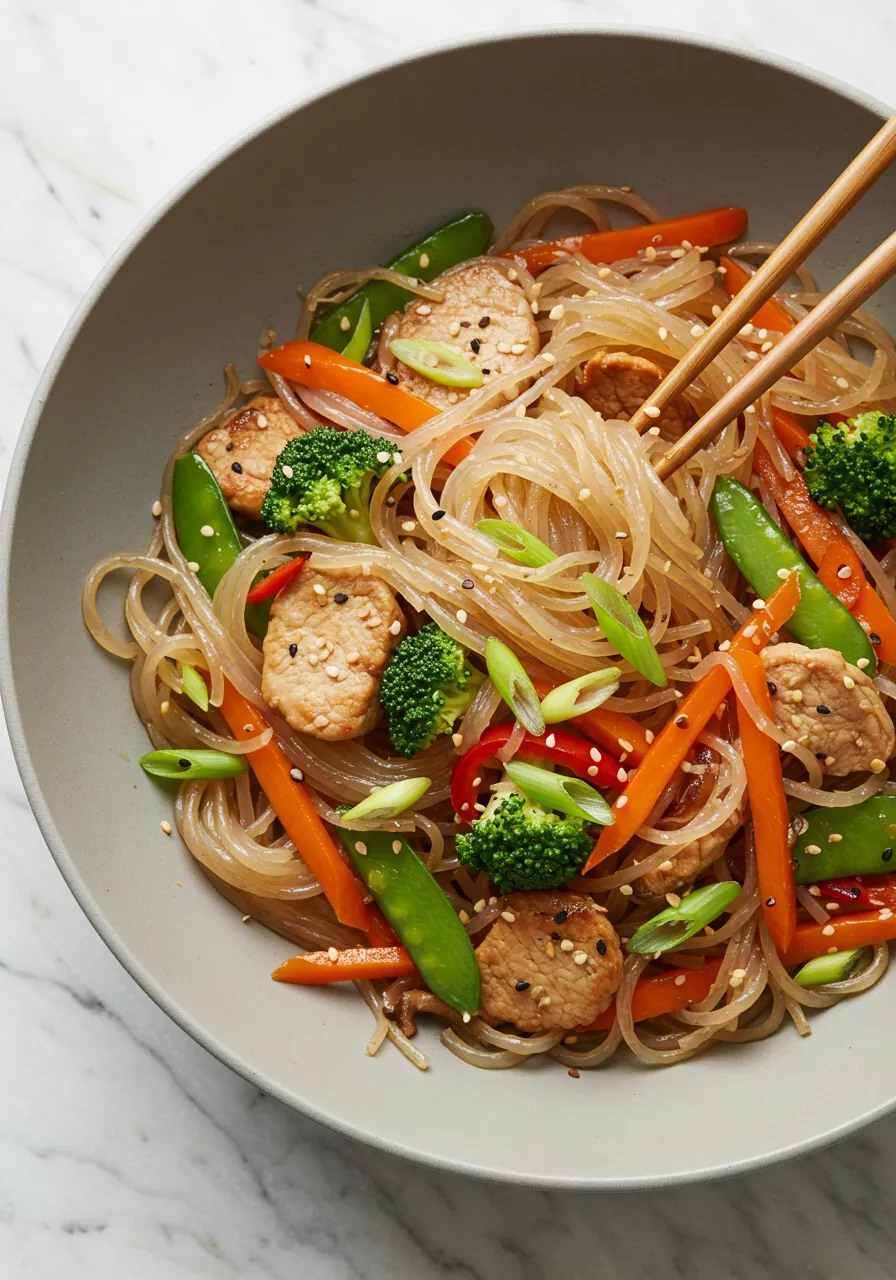 Shirataki Noodle Stir-Fry - tertiary view